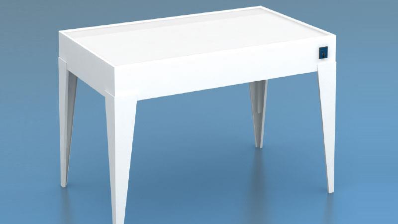 ALTTAN IŞIKLI TASNİF MASASI - hk015
